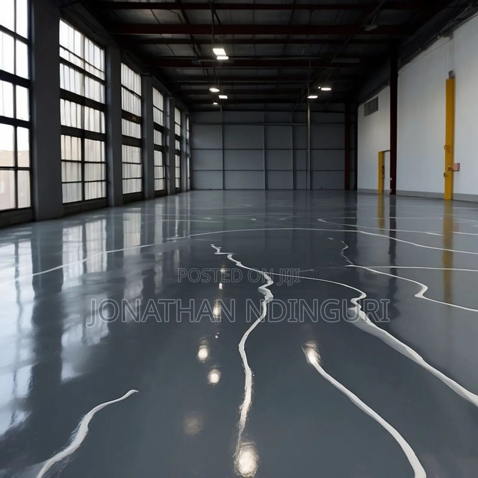 Automotive Workshop Epoxy Flooring Services