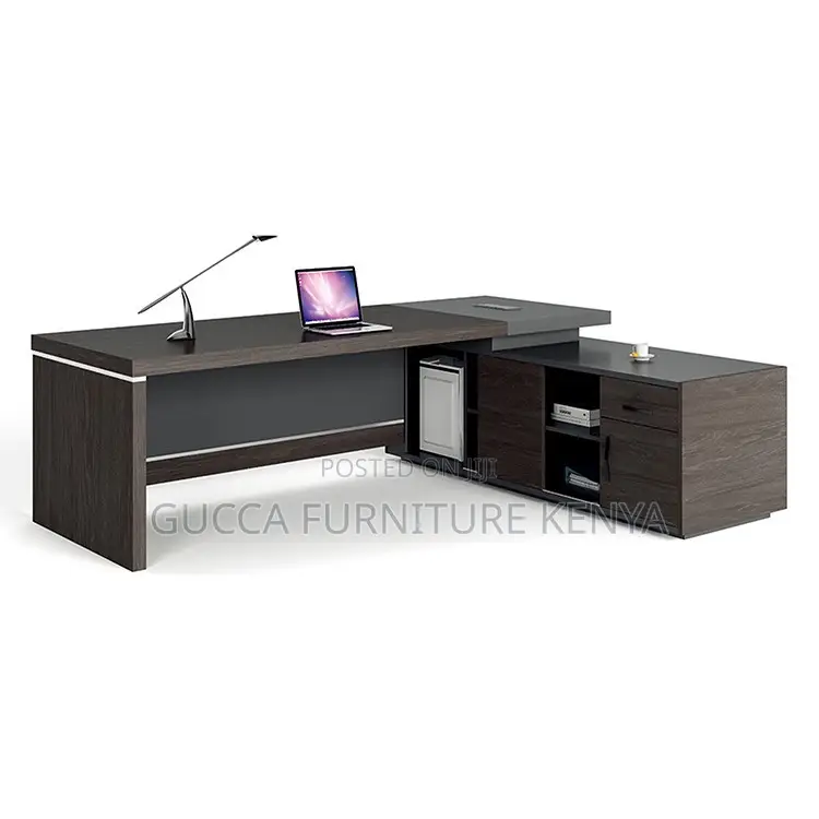 Director's L-shaped Executive Office Table-180cm