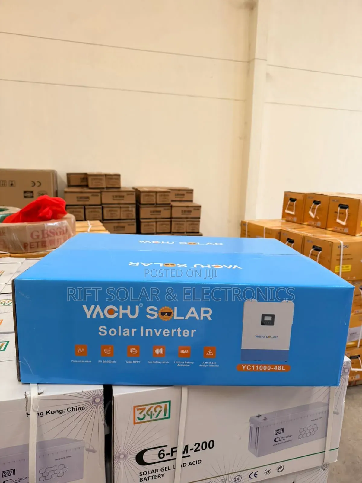 Best Quality 11kva - 48v Hybrid Solar Inverter 120a MPPT - 500. VDC