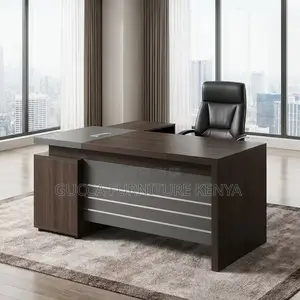 Director's L-shaped Executive Office Table-180cm