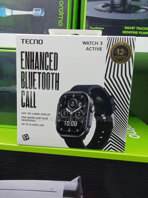 Tecno Watch 3 Active 2.02" Hd Display Ip68 Water Resistant - thumbnail 2