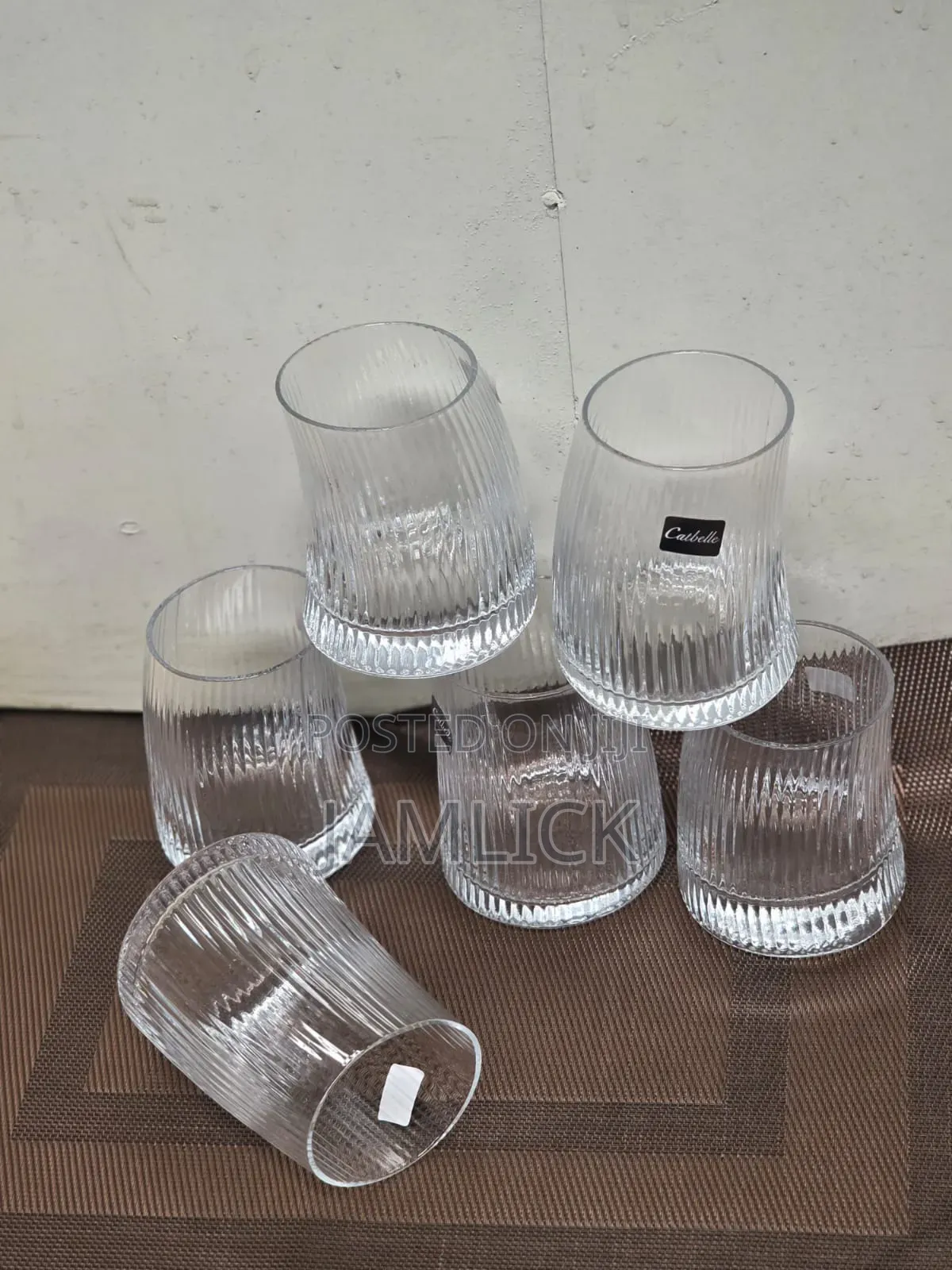 330ml Short Punguen / Juice Water Glasses – Set of 6 - Jm