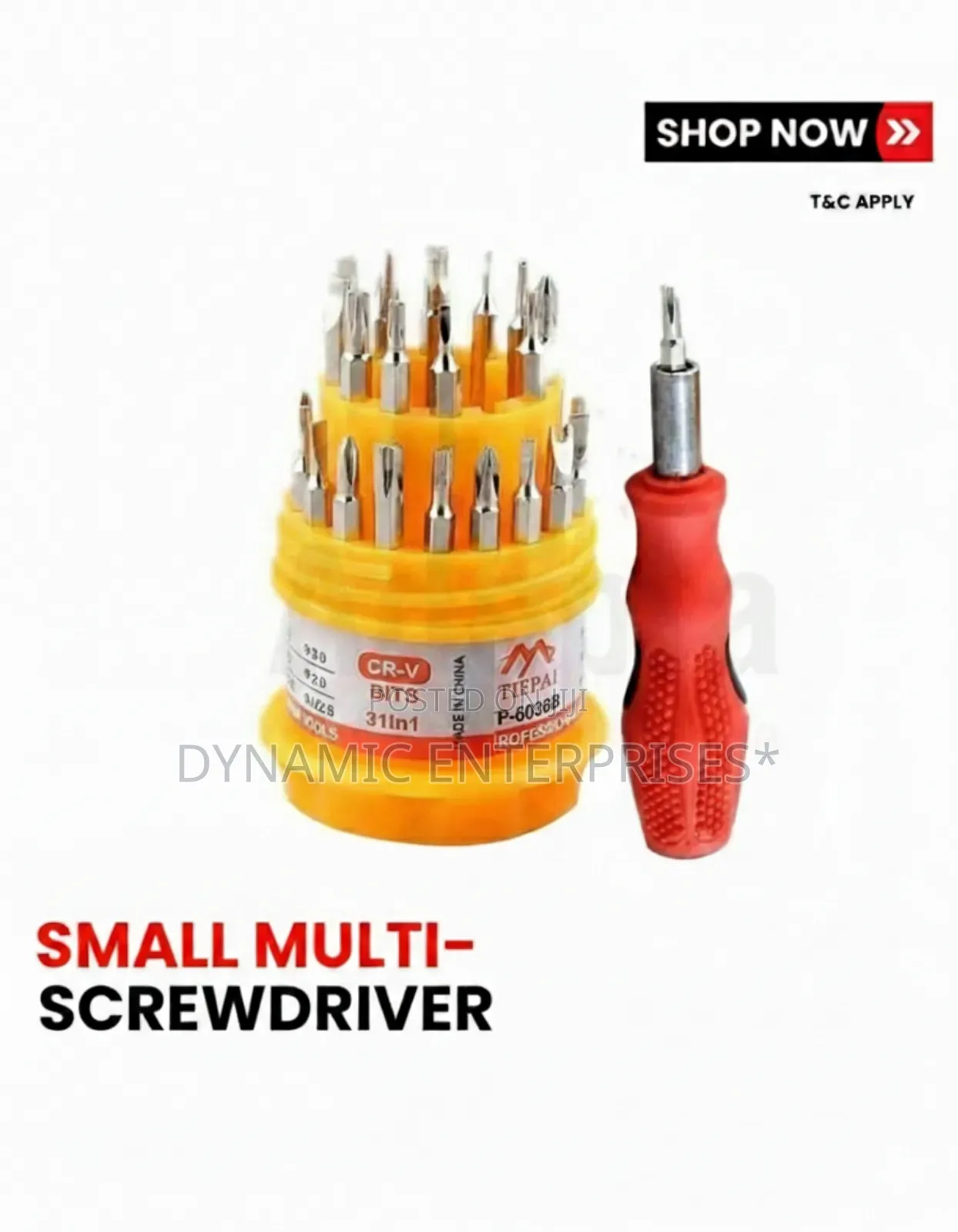 31-in-1 Precision Magnetic Screwdriver Set