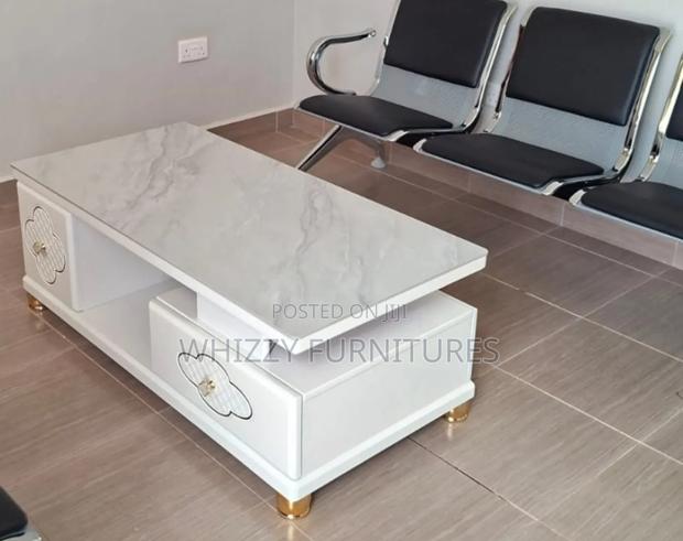 White Marble Coffee Table