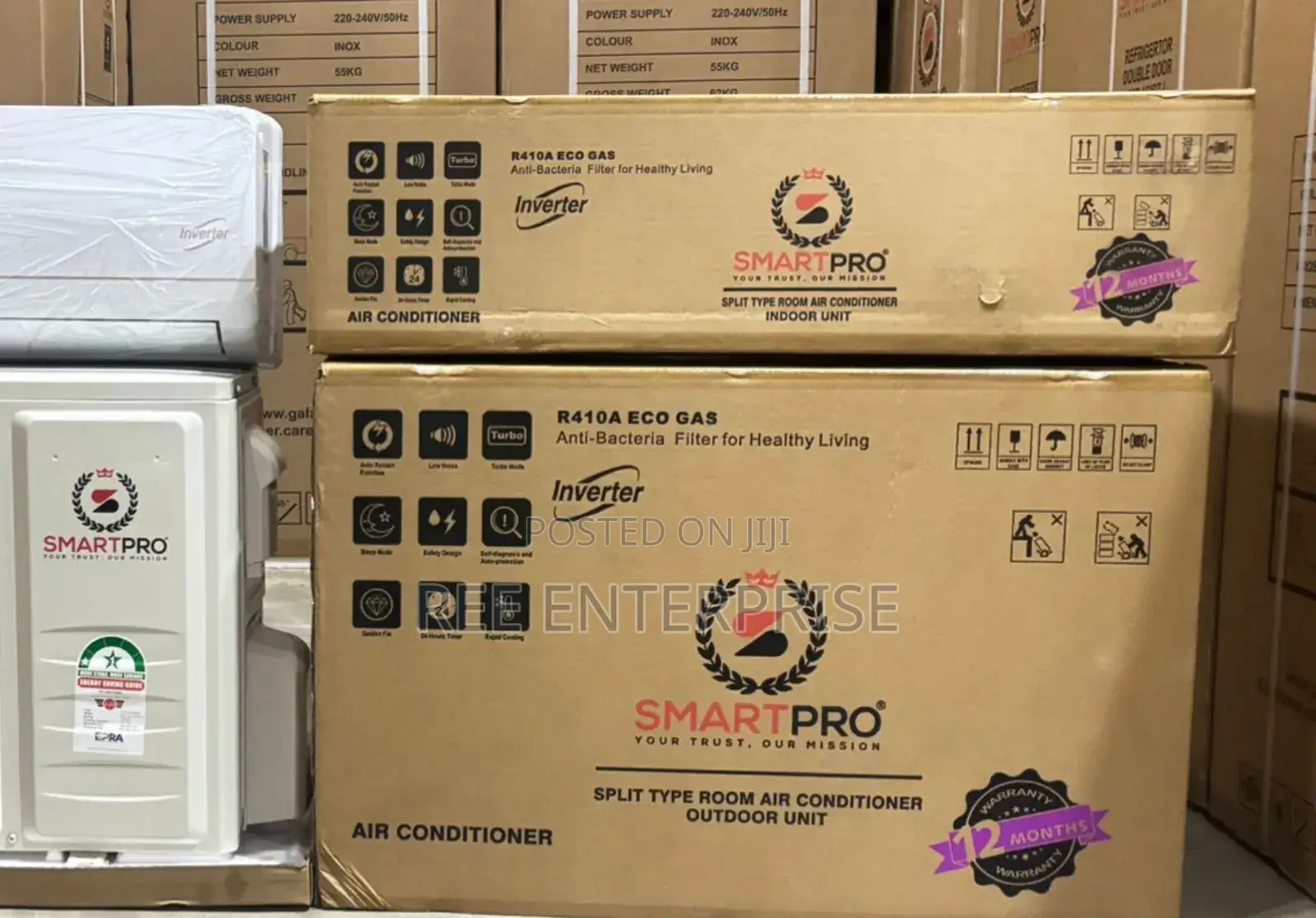 **Smart Pro Conditioners;

12000 Btu *