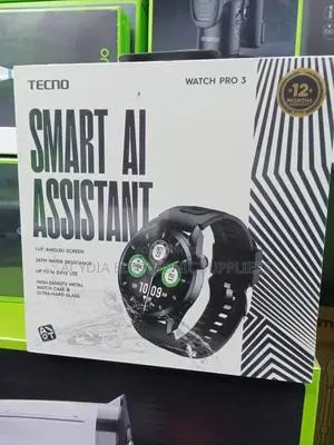 Tecno Watch Pro 3 1.43" Amoled, 3atm Water Resistant Smartwatch