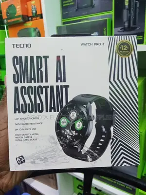 Tecno Watch Pro 3 1.43" Amoled, 3atm Water Resistant Smartwatch