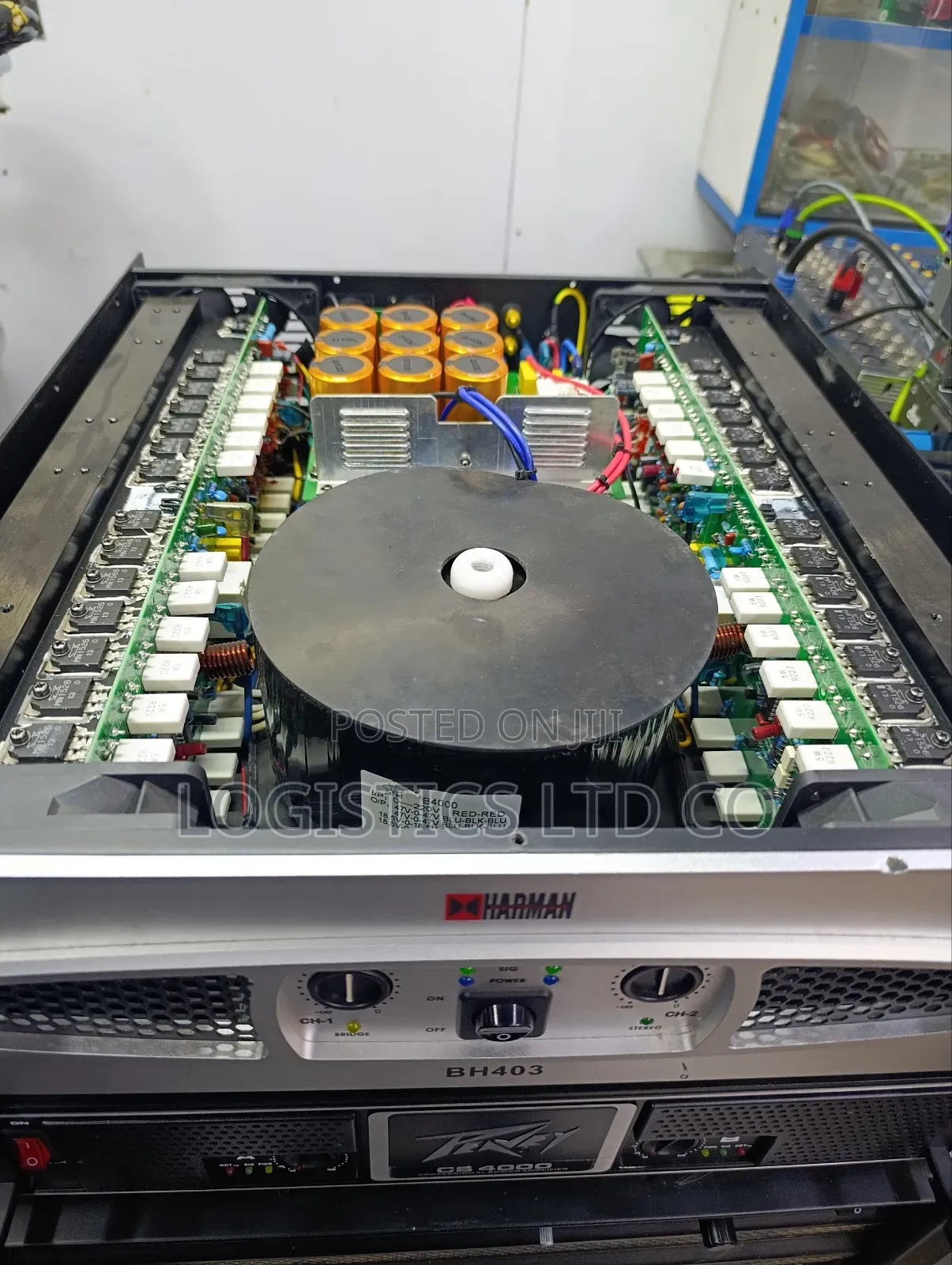 Harman Bh-403 Ex-Uk Professional Power Amplifier