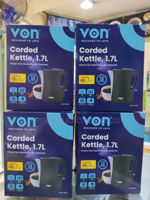 *Von Corded Kettles Available