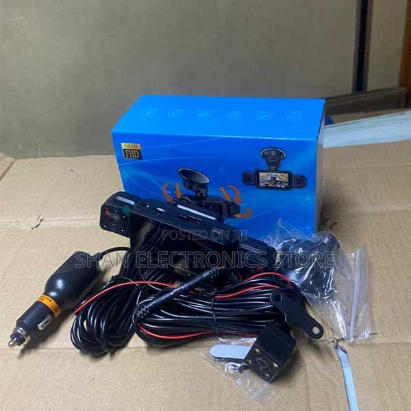 Powerful S22 4 Lens Dash Camera – Front, Rear Cabin Recording - main view