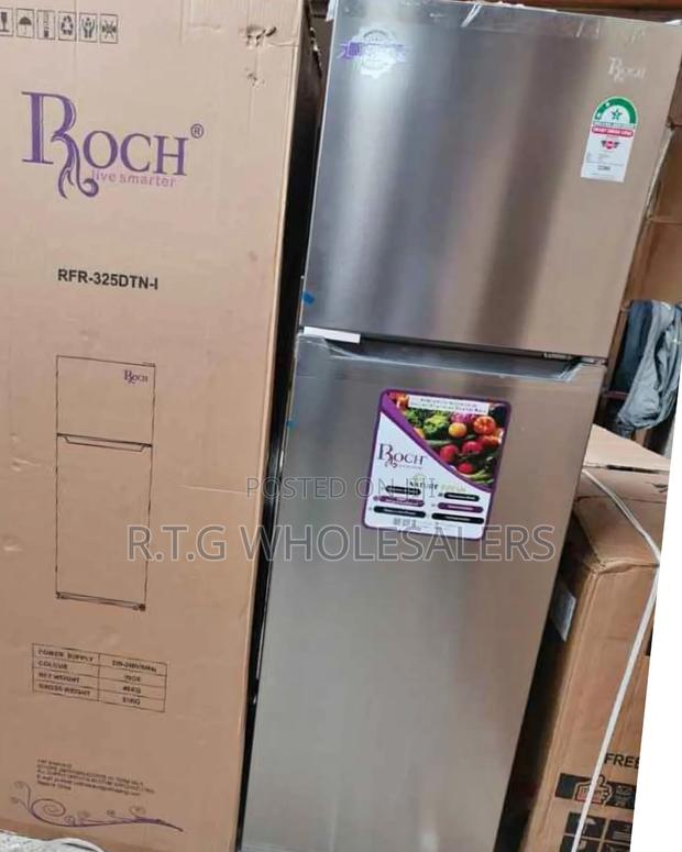 Roch Rfr‐325‐Dt‐I 255 L Double Door Fridge