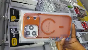 Tocol Magnetic iPhone 17 Pro Max Transluscent Matte Case-Orange