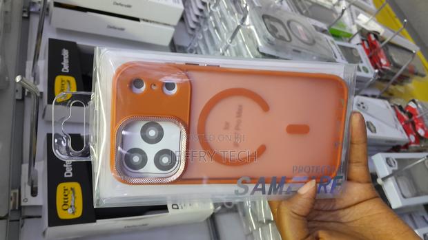 Tocol Magnetic iPhone 17 Pro Max Transluscent Matte Case-Orange - main view