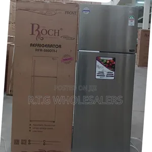 Roch 465l Energy Efficient No Frost Double Door Fridge (Rfr‐580‐Dt‐I)