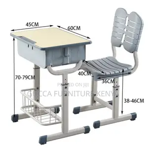Imported Kid's Adjustable Study Desk And Chair Set