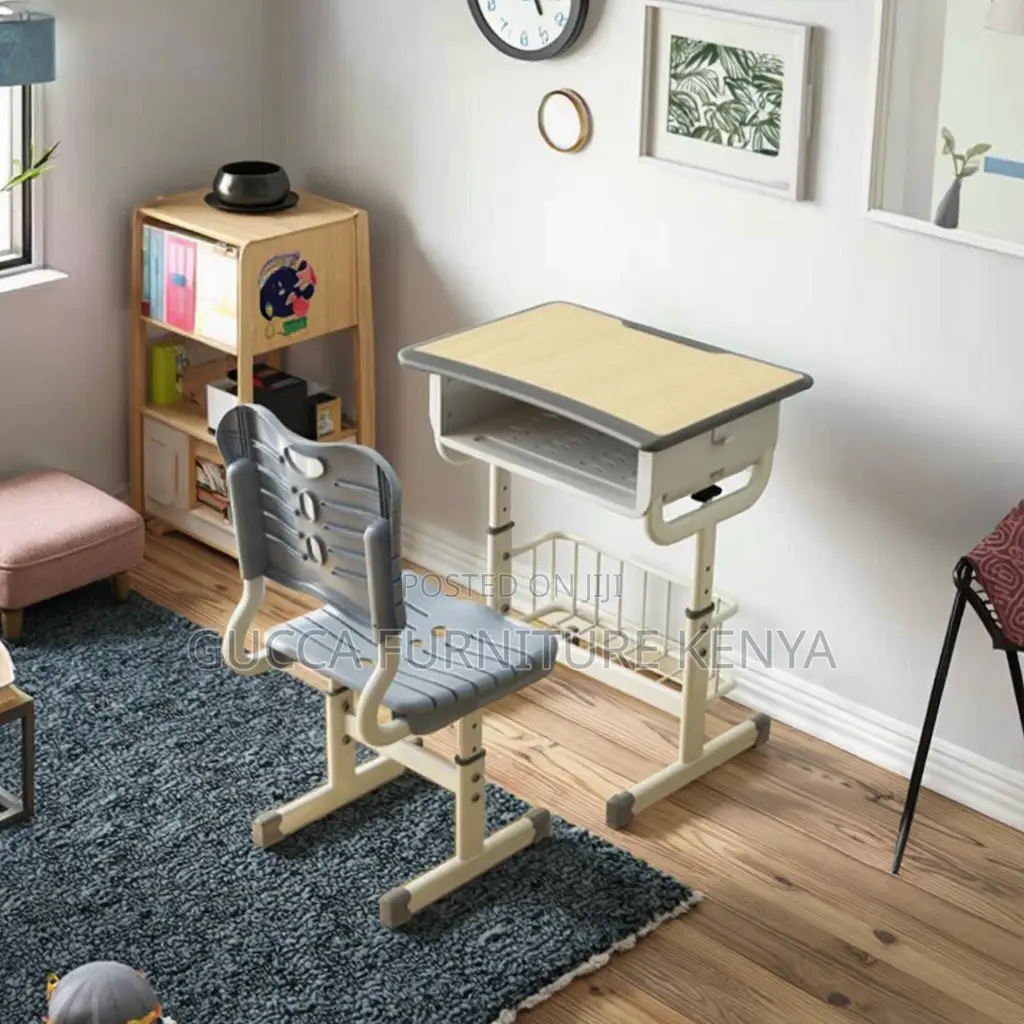 Imported Kid's Adjustable Study Desk And Chair Set