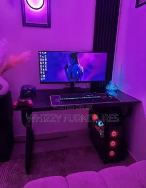 Metallic Home Study Desk