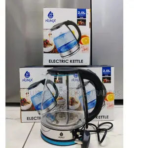 *Nunix Glass Electric Kettle 2l