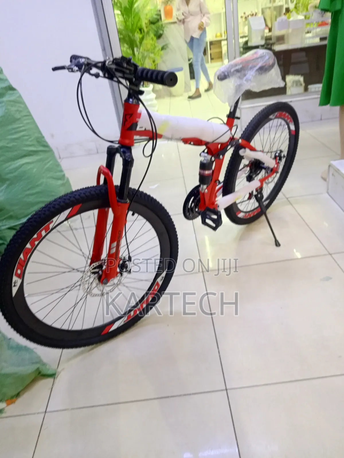Full Suspension Foldable MTB – Dual Disc Brakes (Size 26)