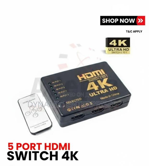 5-Port Hdmi Switch Ultra Hd
