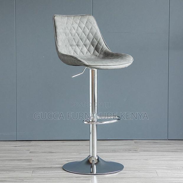 Adjustable Pu Leather Swivel Bar Stool - thumbnail 11