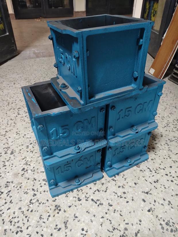 Concrete Testing Cube Moulds 15cm - thumbnail 2