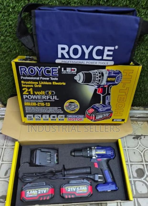 Efficient Royce Brushless Cordless Drill 21volts 4.0ah - main view