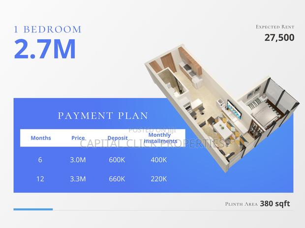 Nexus Asili Studio 1br Apartments Lenana From 1.8m - thumbnail 5