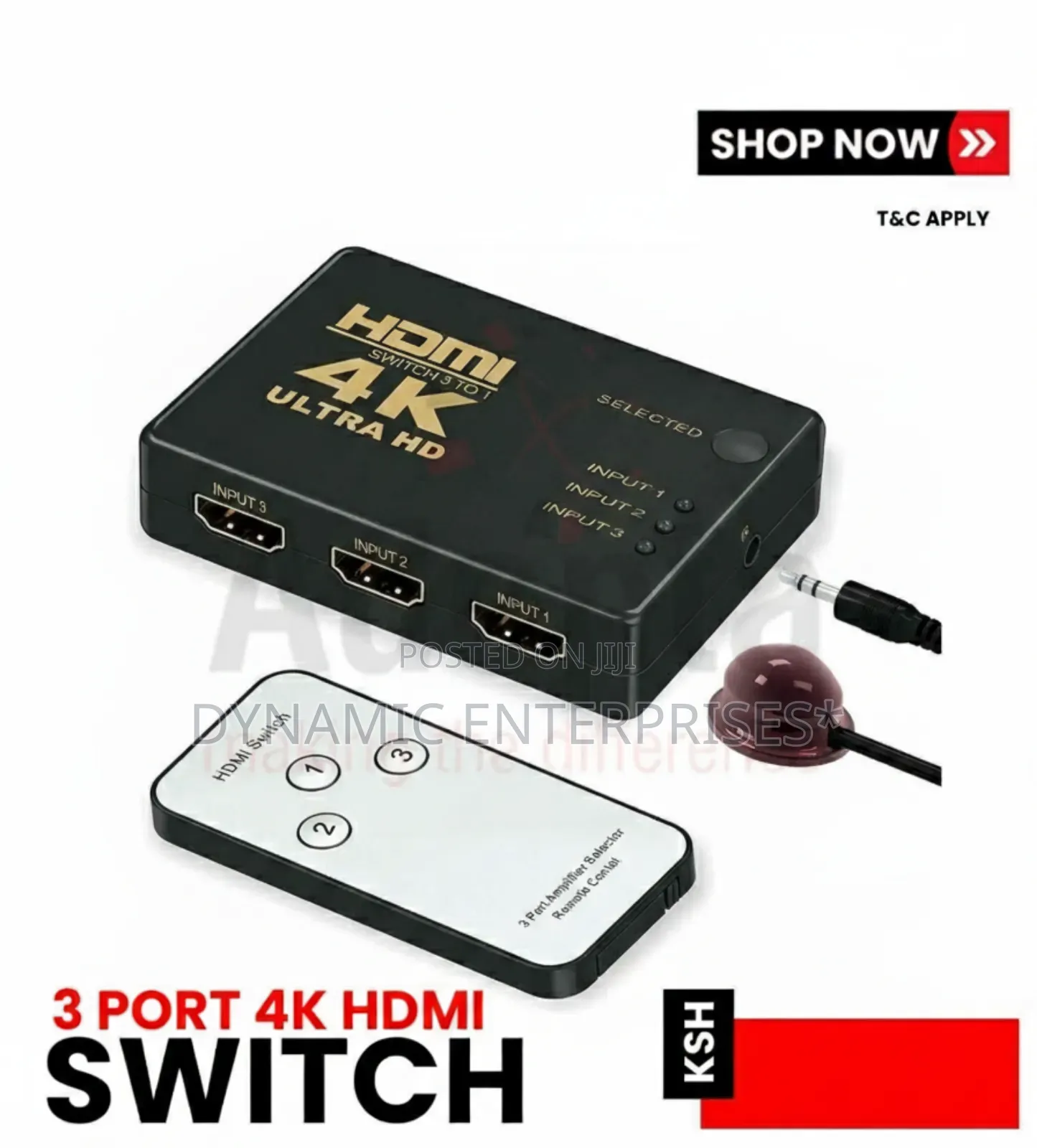 3-Port Hdmi Switch