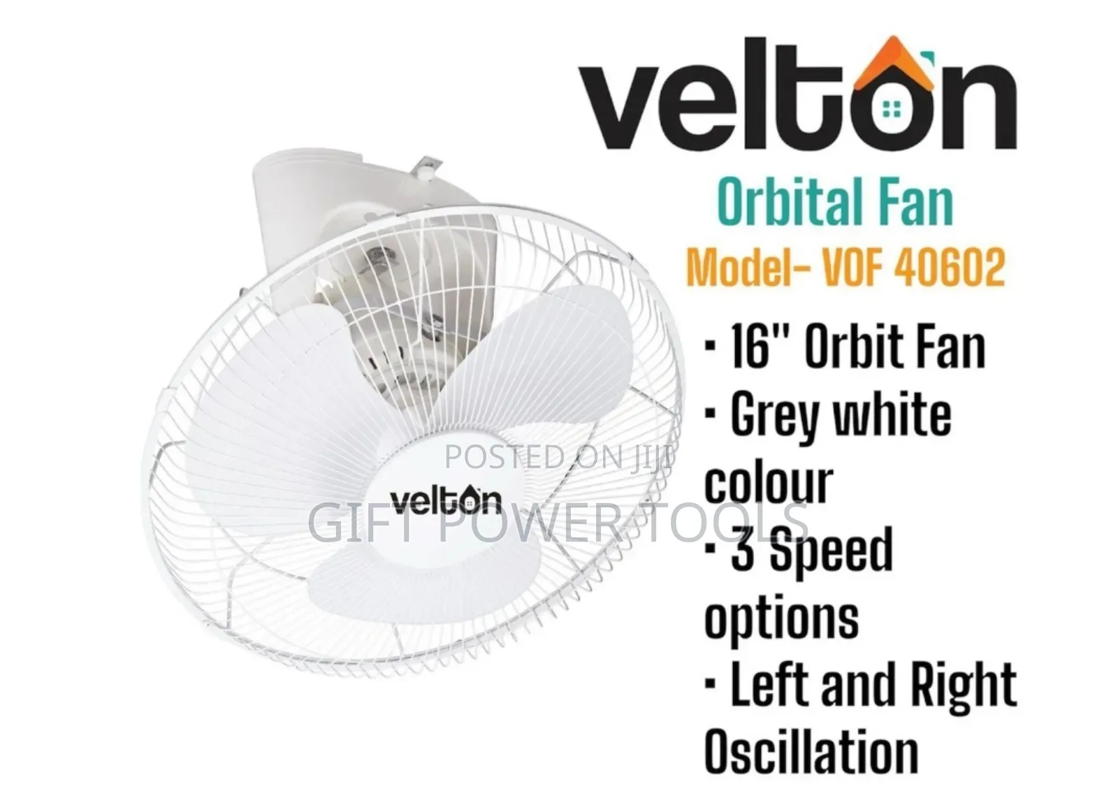 16inch Orbital Fan/Wall Mounted Fan