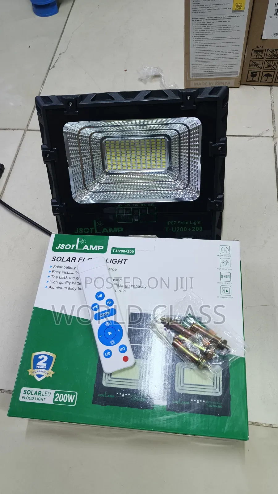 Jsot 200w Solar Floodlight Tc 200