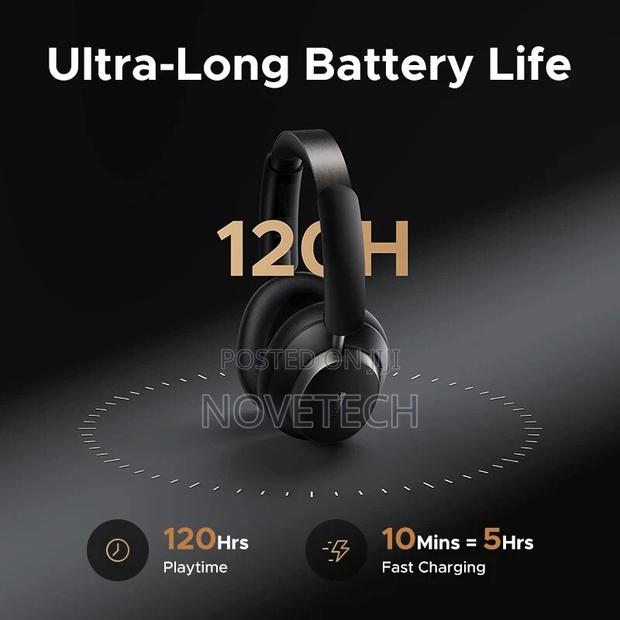 Ugreen Studio Pro Anc Wireless Headphones Over Ear Bluetooth -hp206 - thumbnail 3