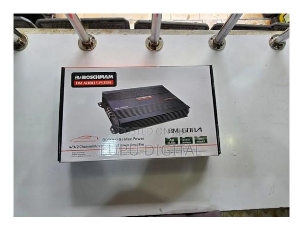 Boschmann Bm600 4channel Amplifier - main view