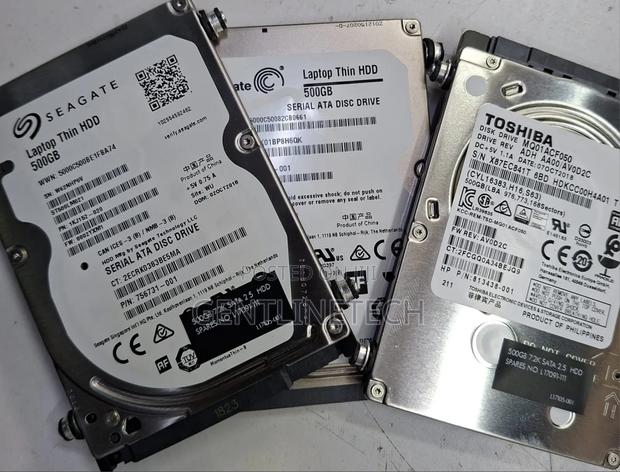 500 Gb Assorted Harddisks