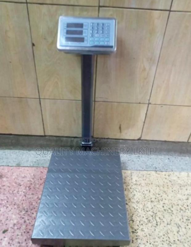 300kg Heavy Duty Digital Platform Scale – Flat Platform (No Guard)