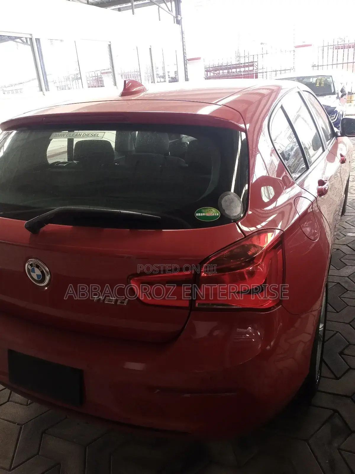 BMW 118d 2018 Red