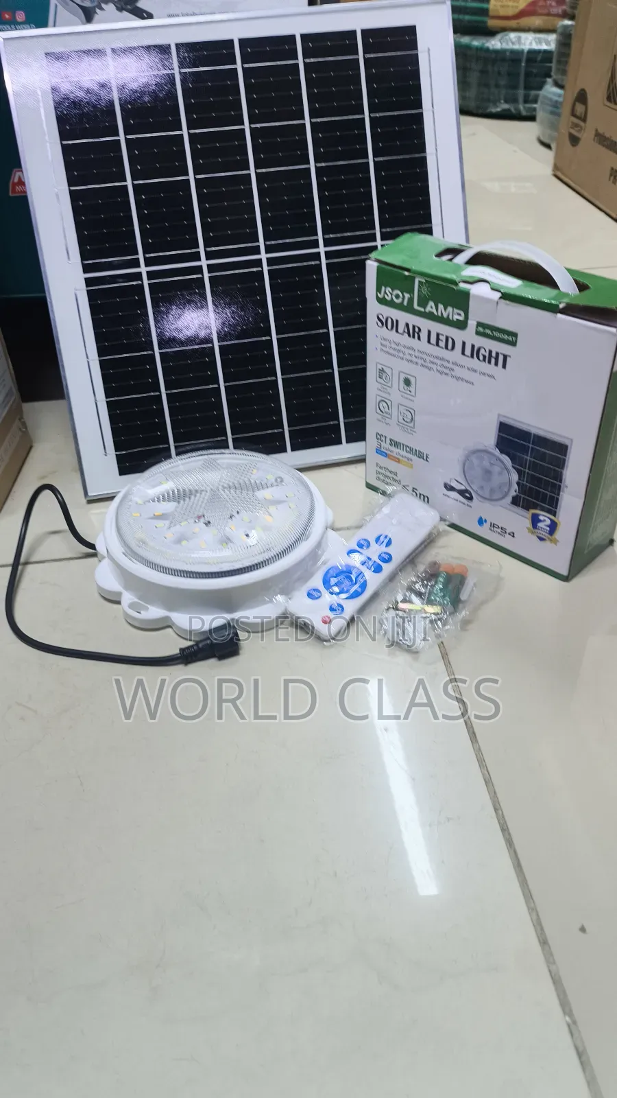 Jsot Lamp 100w Solar Led Light