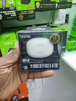 Tecno Buds 4 Air TWS Earbuds 22 Hours Long Playtime