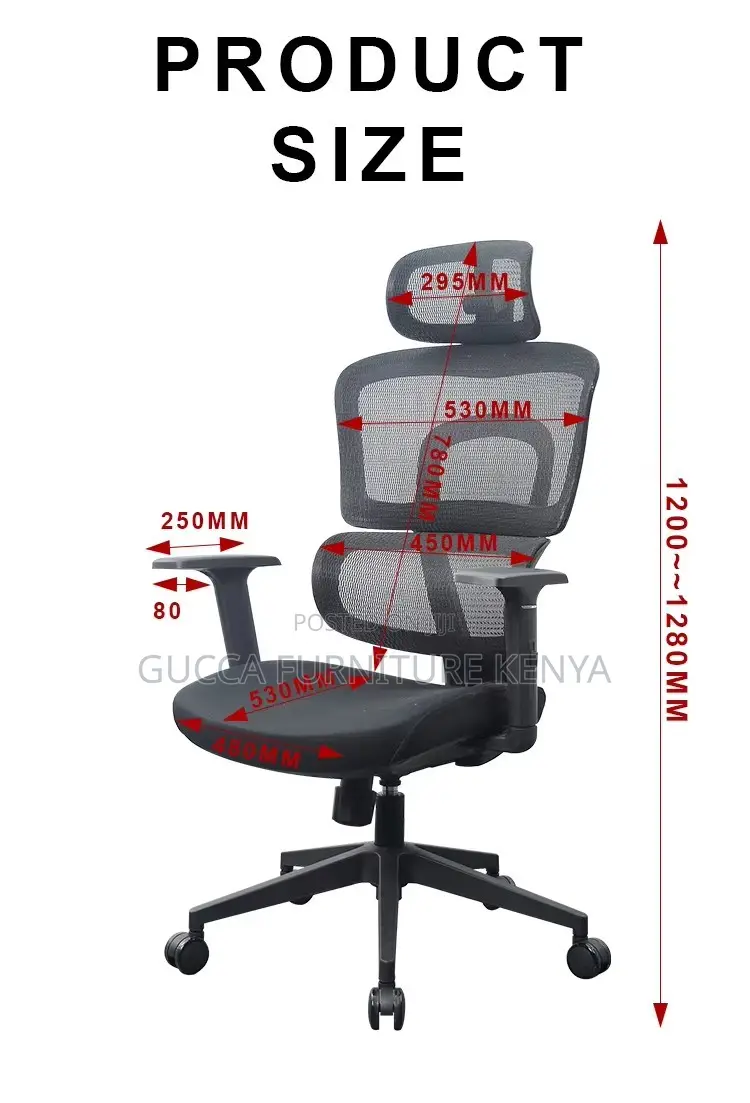 Modern High Back Ergonomic Executive Office Chair