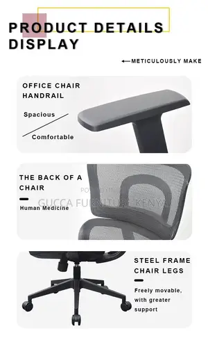 Modern High Back Ergonomic Executive Office Chair