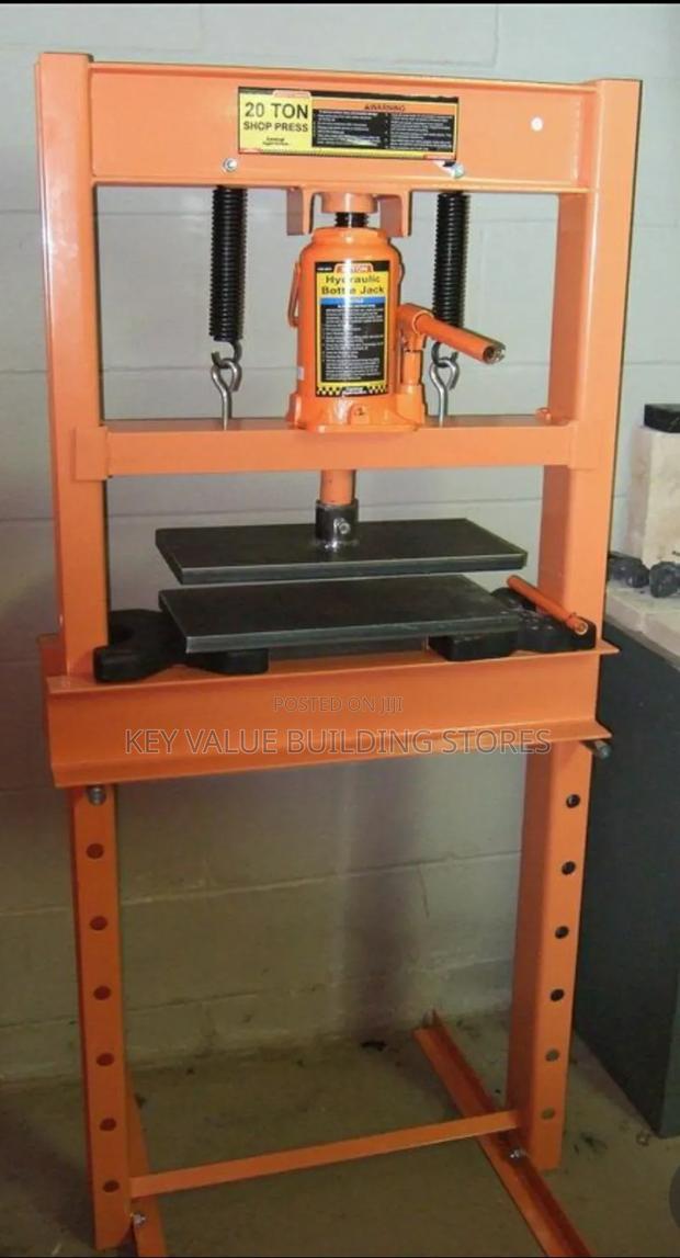 Stable 20 Ton Hydraulic Shop Press - main view