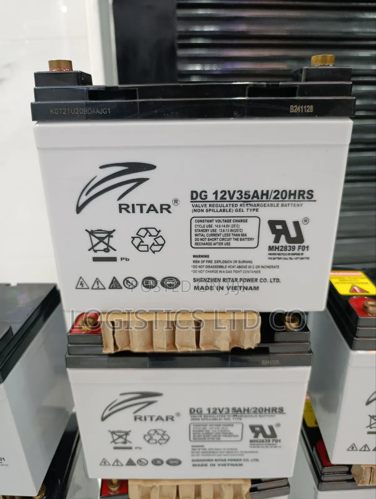 Rita 12v 35ah Sealed Lead Acid Rechargeable Battery