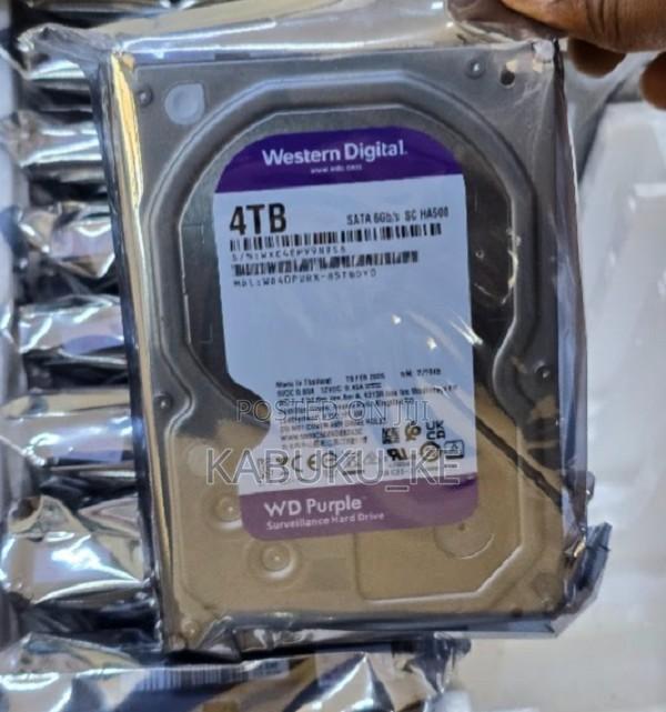 Wd Purple 4tb Surveillance Internal Hard Disk - main view