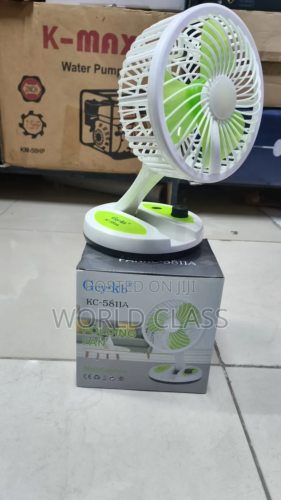 Key G Multifunctional Folding Fan