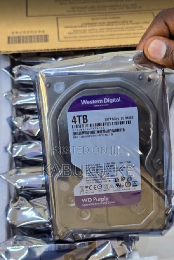 Wd Purple 4tb Surveillance Hard Disk Drive - New - main view