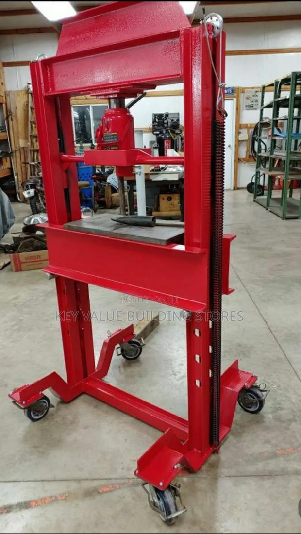 Reinforced 20 Ton Hydraulic Shop Press - main view