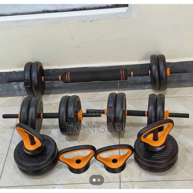 Brand New 50 Kg 6 in 1 Dumbbells