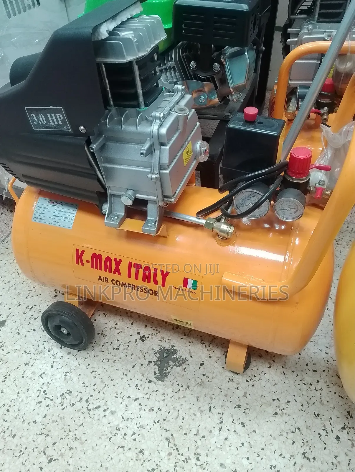 50 Litres 3hp Kmax Italy Air Compressor