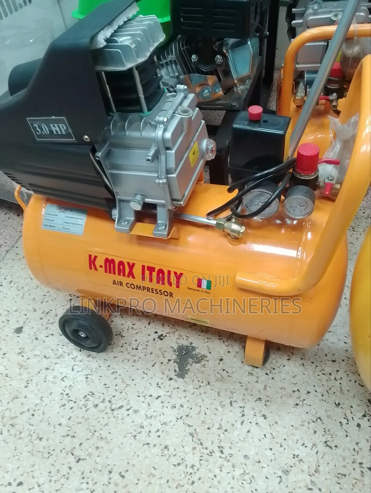 50 Litres 3hp Kmax Italy Air Compressor