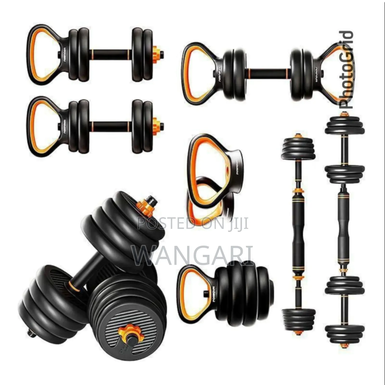 50 KGS 6 in 1 Dumbbells Brand New